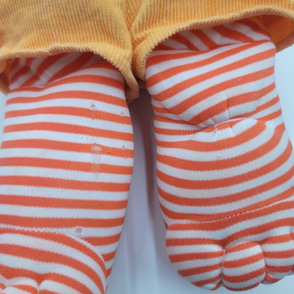 Vintage Cabbage Patch‎ Kids Koosas Lion Plush Xavier Roberts Rainbow Striped 80s - Picture 4 of 8